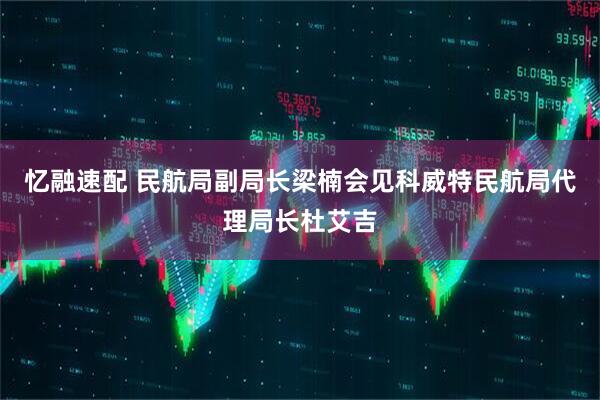 忆融速配 民航局副局长梁楠会见科威特民航局代理局长杜艾吉
