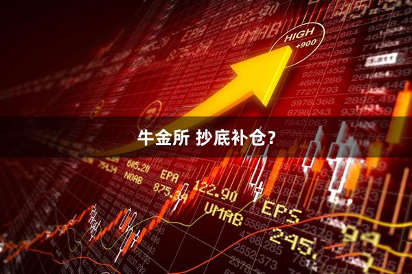 牛金所 抄底补仓？